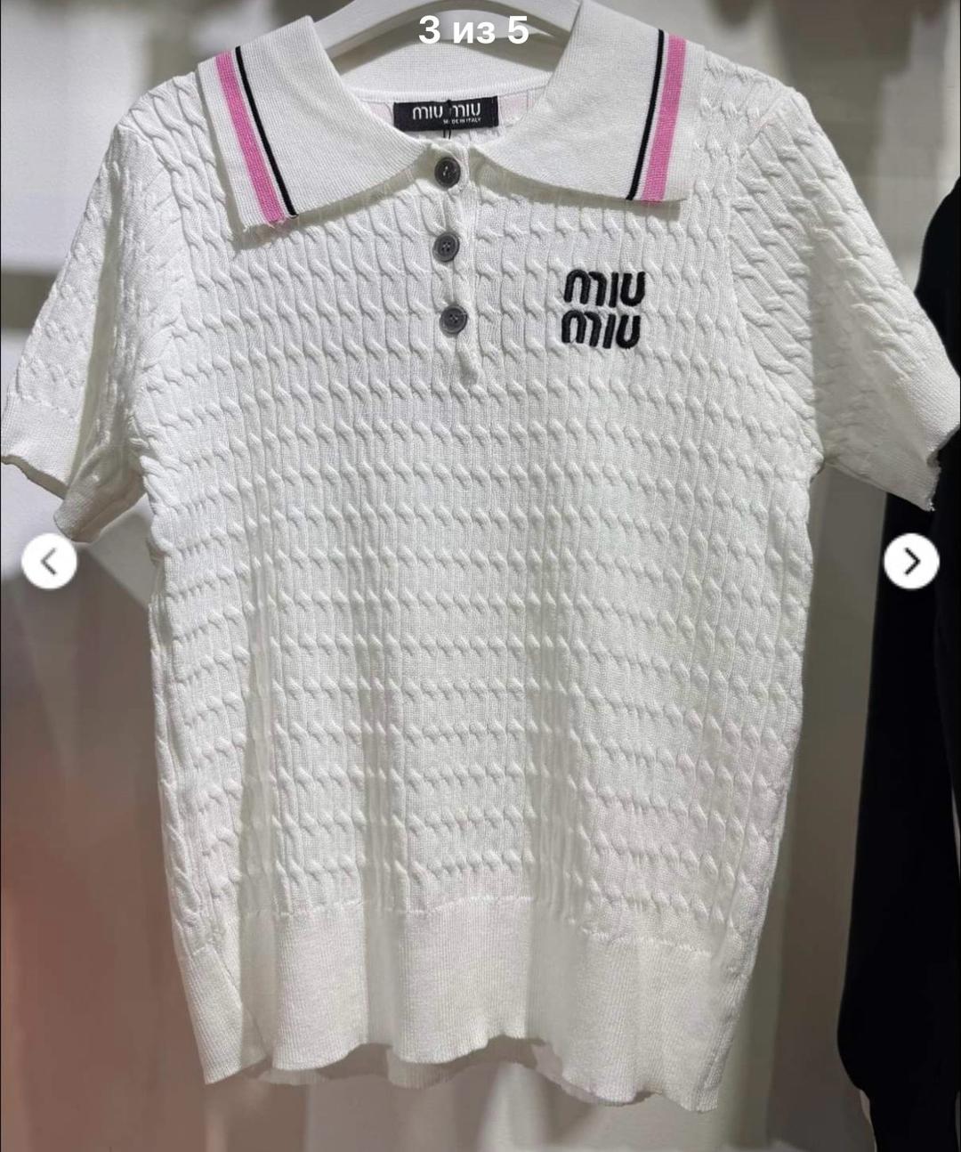 Нет бренда Поло miu miu — фото 2