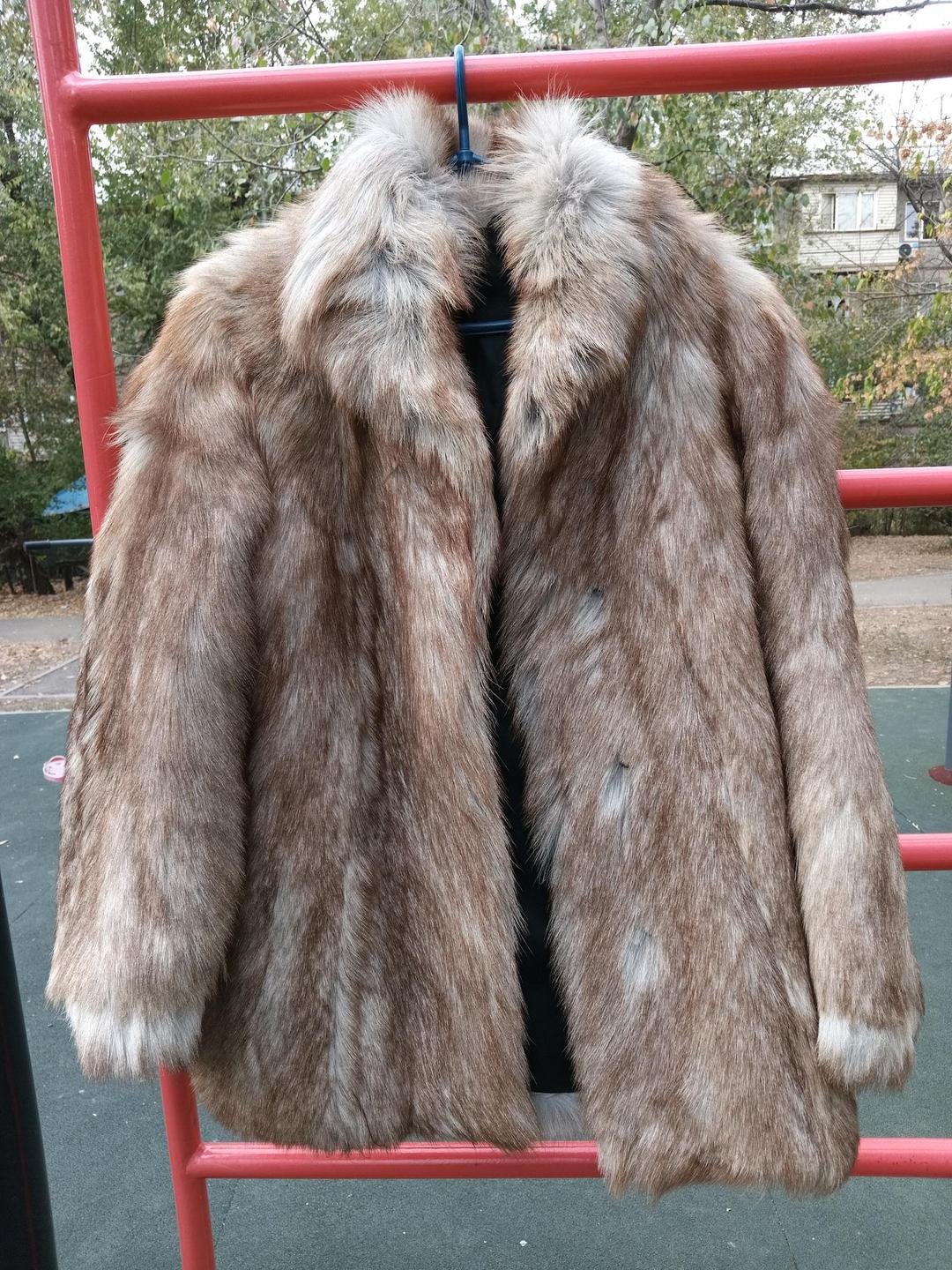 Винтаж Шуба мохнатая — фото 2