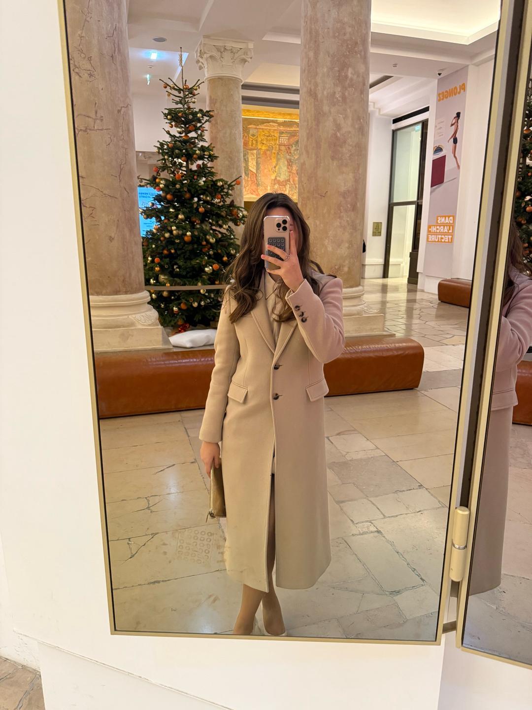 Zara Шерстяное пальто Zara. — фото 2