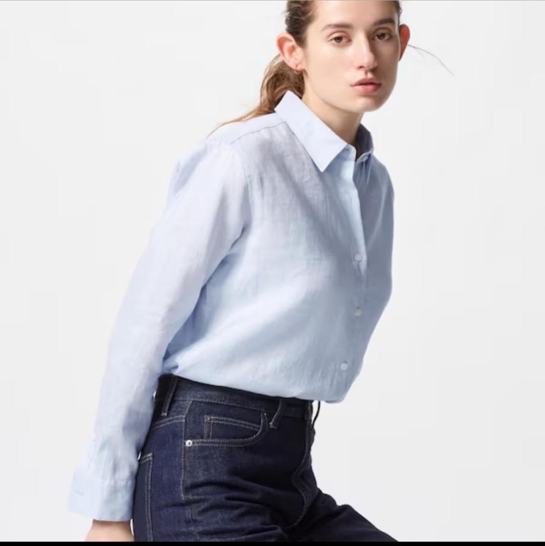 Uniqlo Новые льняные рубашки Uniqlo — фото 2