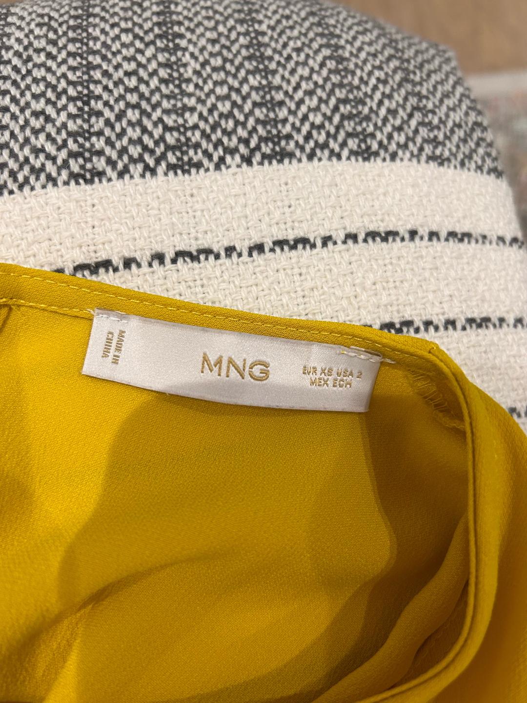 Mango Платье желтого цвета — фото 2