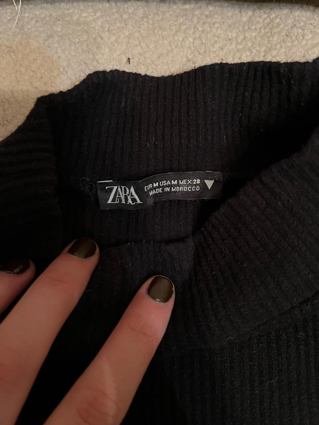 Zara Платье ZARA в горошек — фото 2