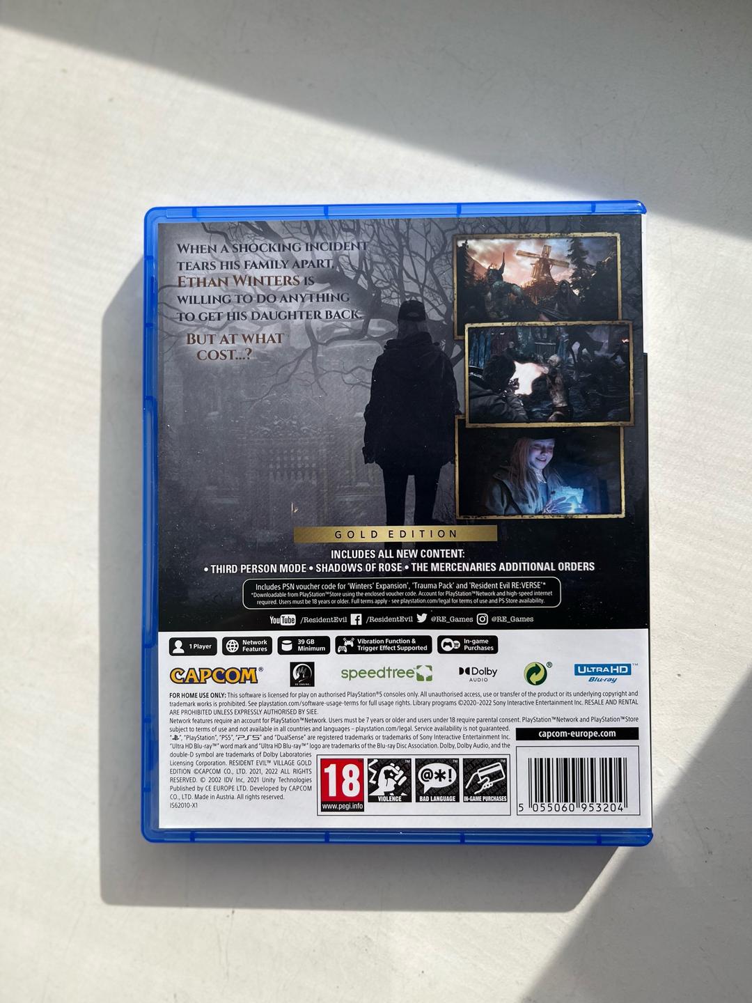 Sony Диск PS5 с игрой Resident evil: Village — фото 2