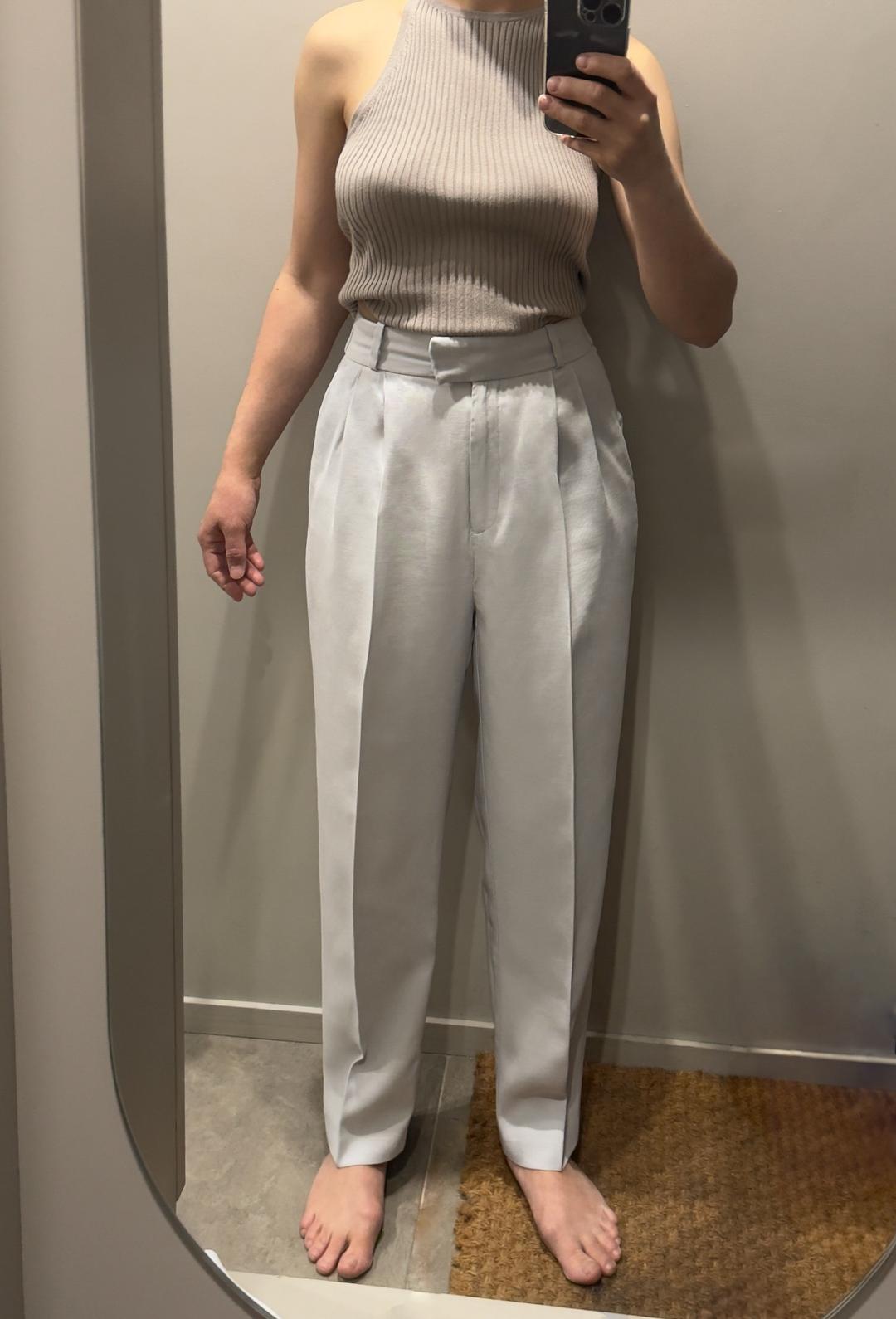 H&M Серые брюки H&M — фото 2
