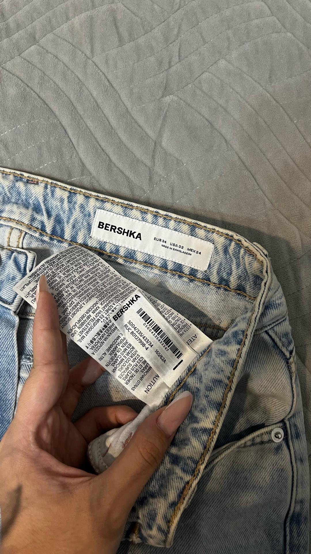 Bershka Голубые джинсы Bershka — фото 2