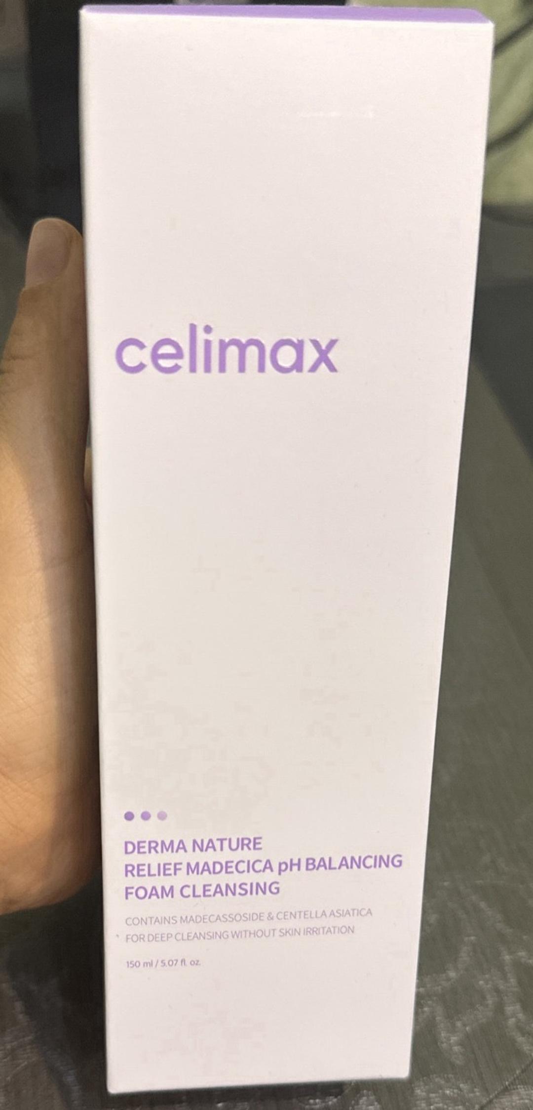 Celimax Celimax Derma Nature Relief Madecica pH Balancing Foam Cleansing — фото 2