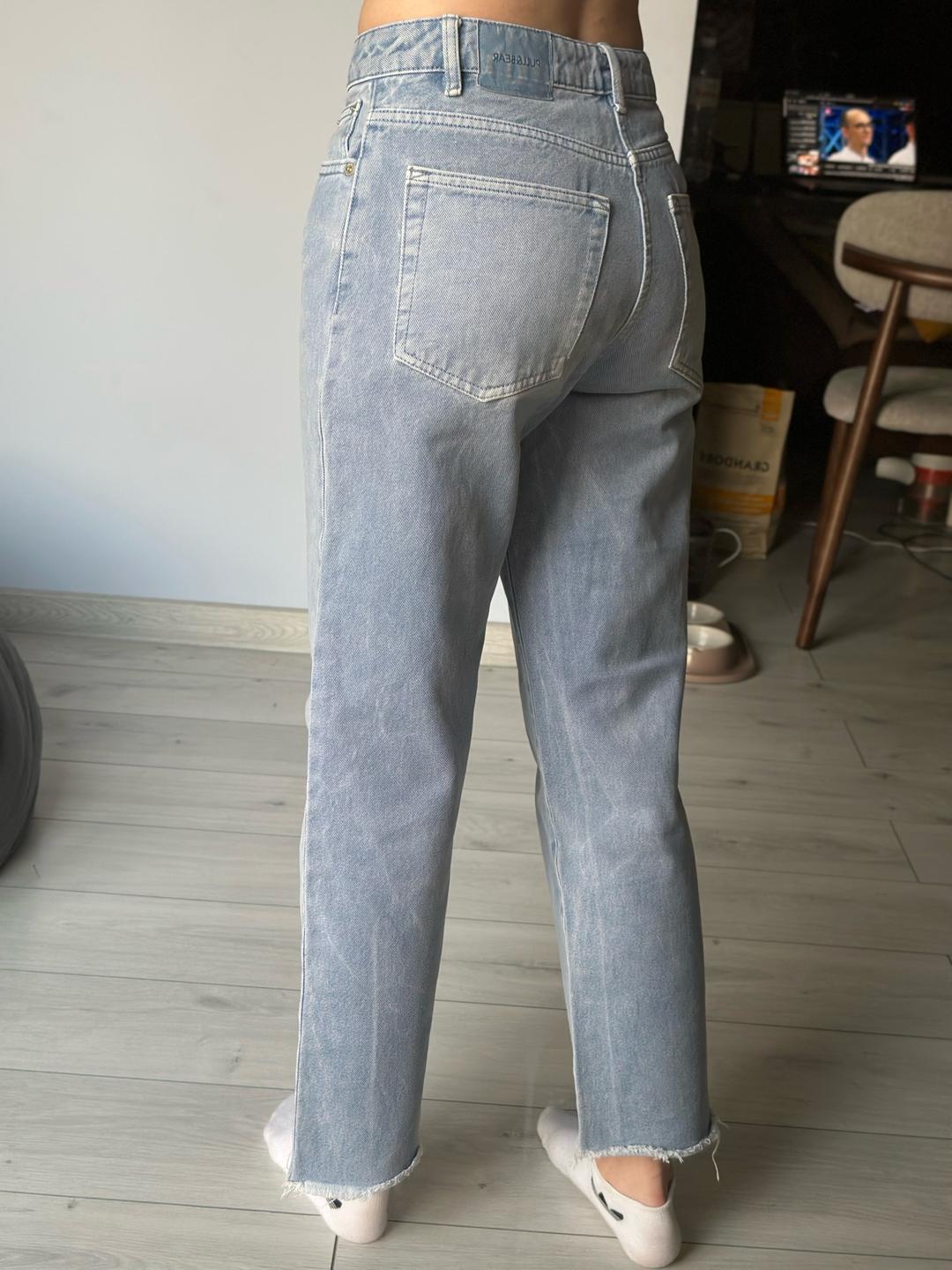 Pull & Bear Джинсы Pull&Bear в синем цвете — фото 2