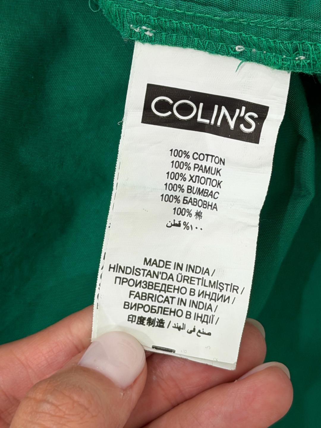 Colin's Зеленая рубашка Colin’s — фото 2