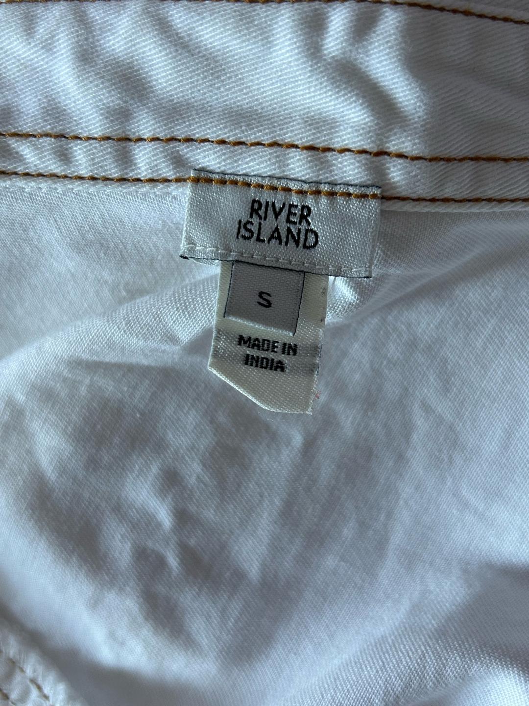 River Island Белая рубашка — фото 2