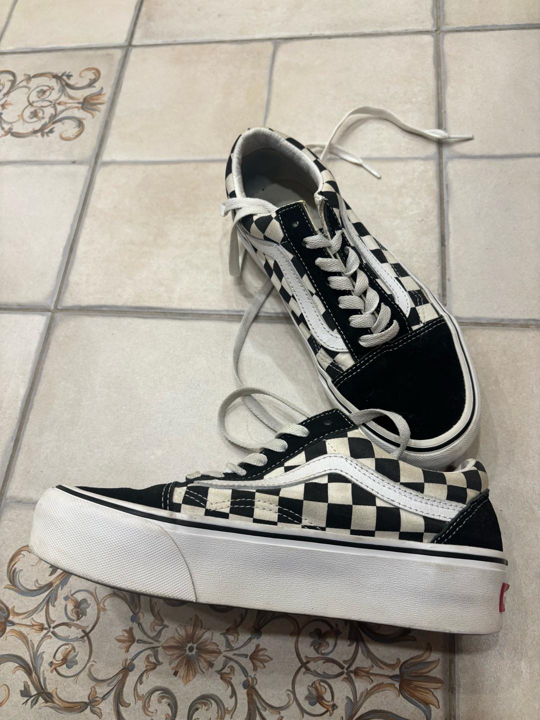 Vans Кеды Vans в шахматную клетку — фото 2