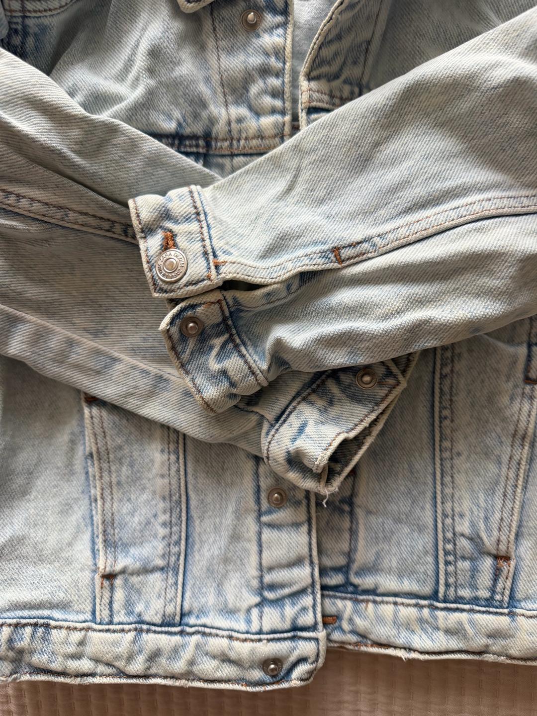 Zara Джинсовая куртка Zara для девочки 2-3 года — фото 2