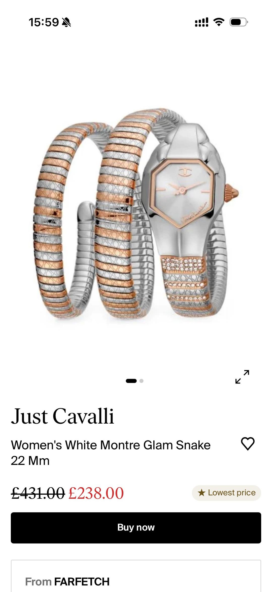 Just Cavalli Женские кварцевые наручные часы Just Cavalli — фото 2