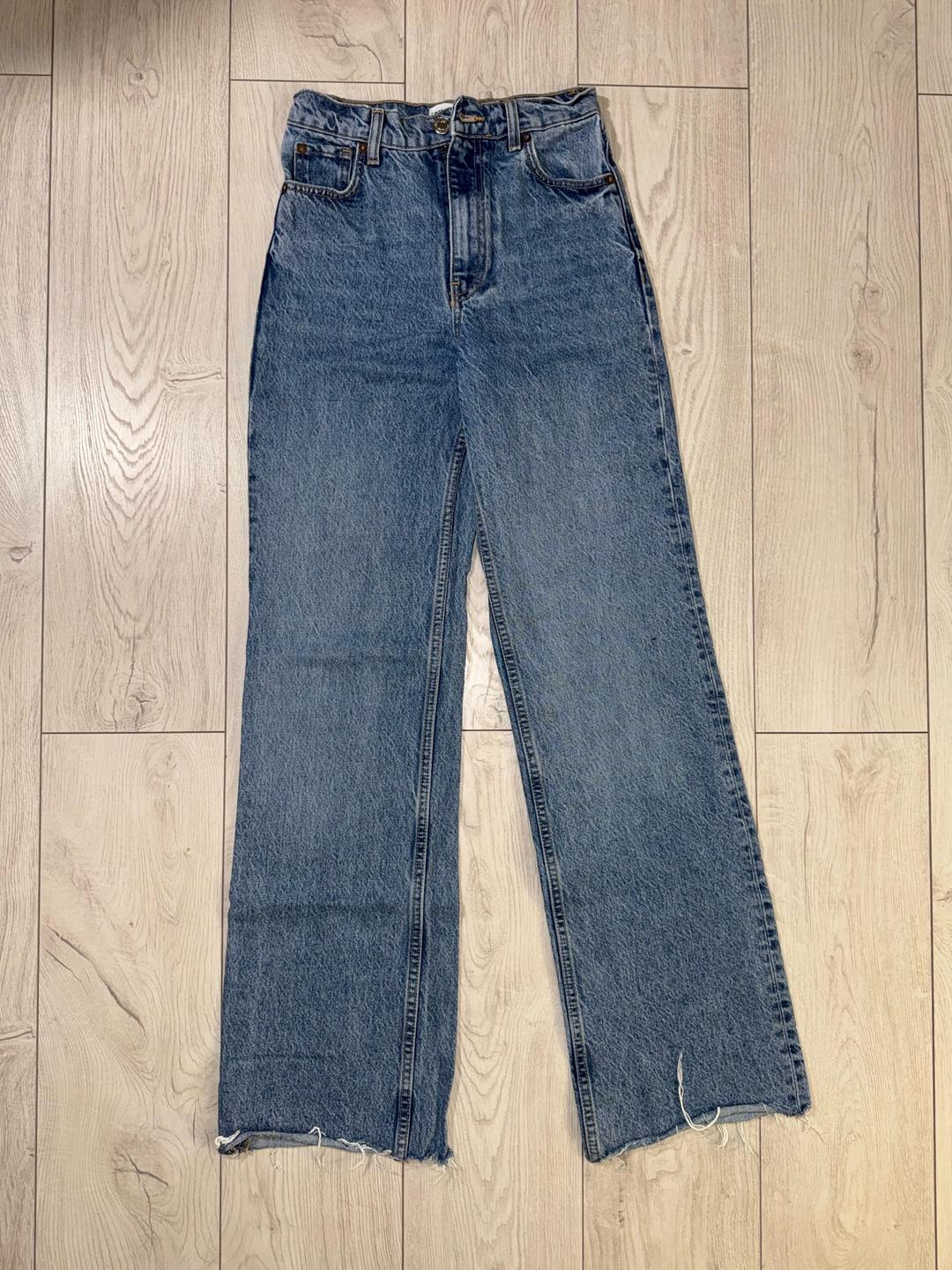 Zara Джинсы Zara синие — фото 2