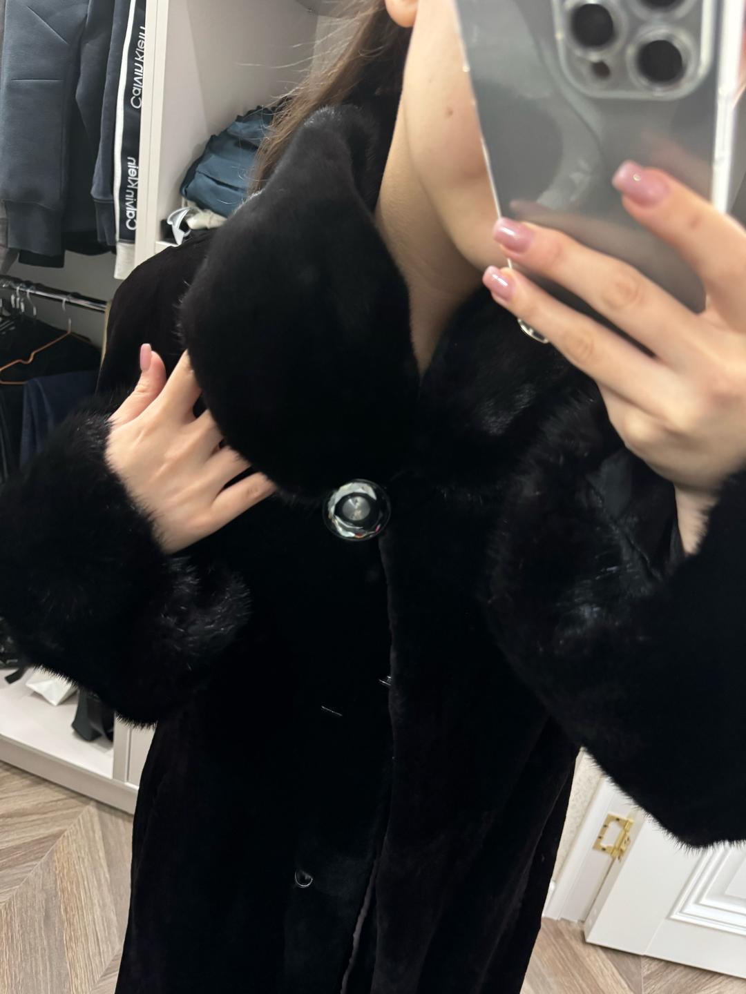Нет бренда Норковая шуба — фото 2