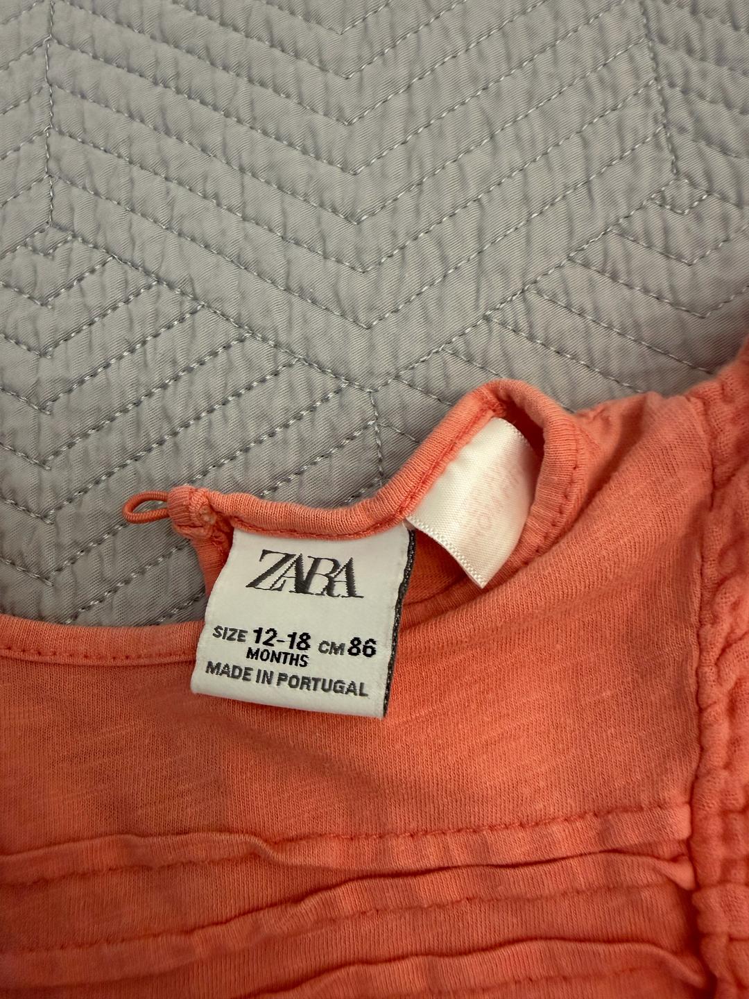 Zara Футболка для девочки 12-18 мес — фото 2