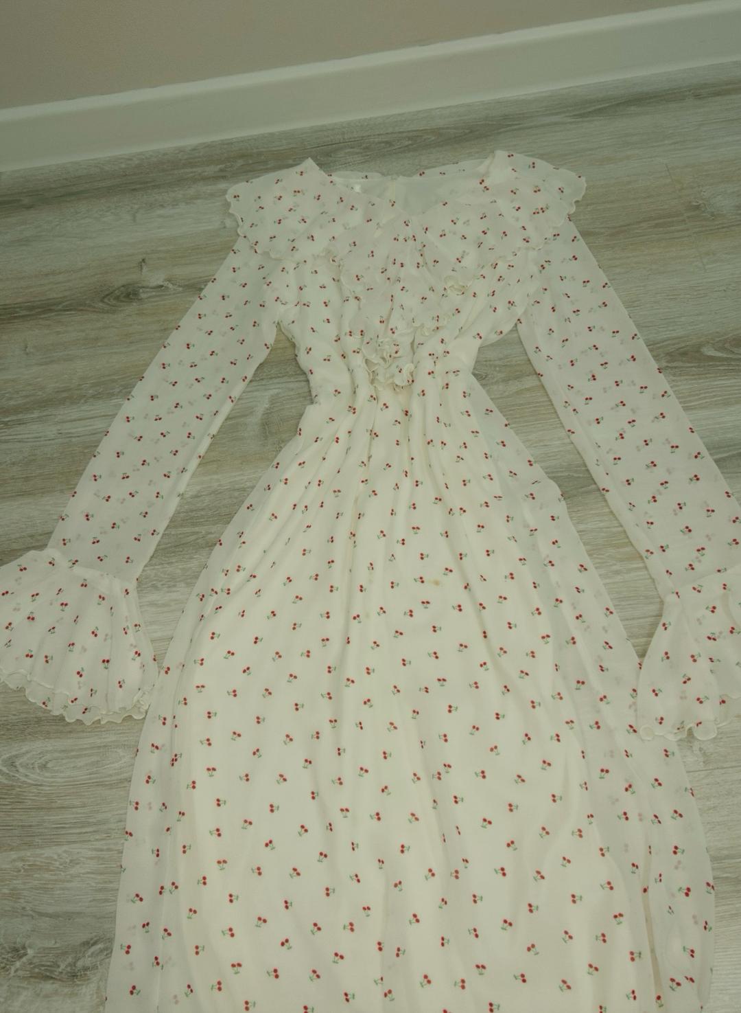 Dress AIZA Платье с принтом вишня — фото 2