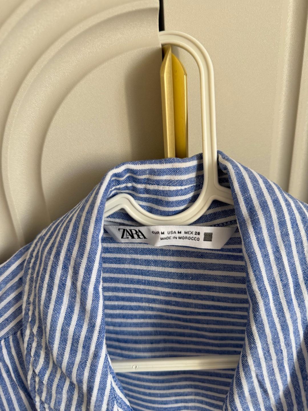 Zara Рубашка ZARA в полоску — фото 2