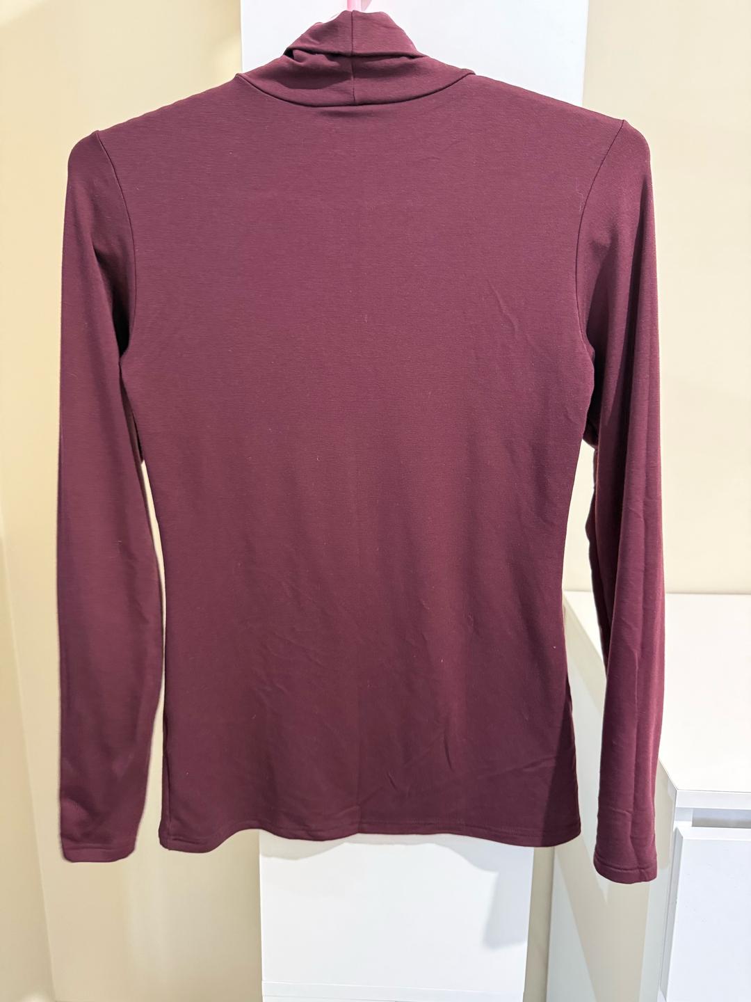 Uniqlo Бордовая водолазка Uniqlo — фото 2
