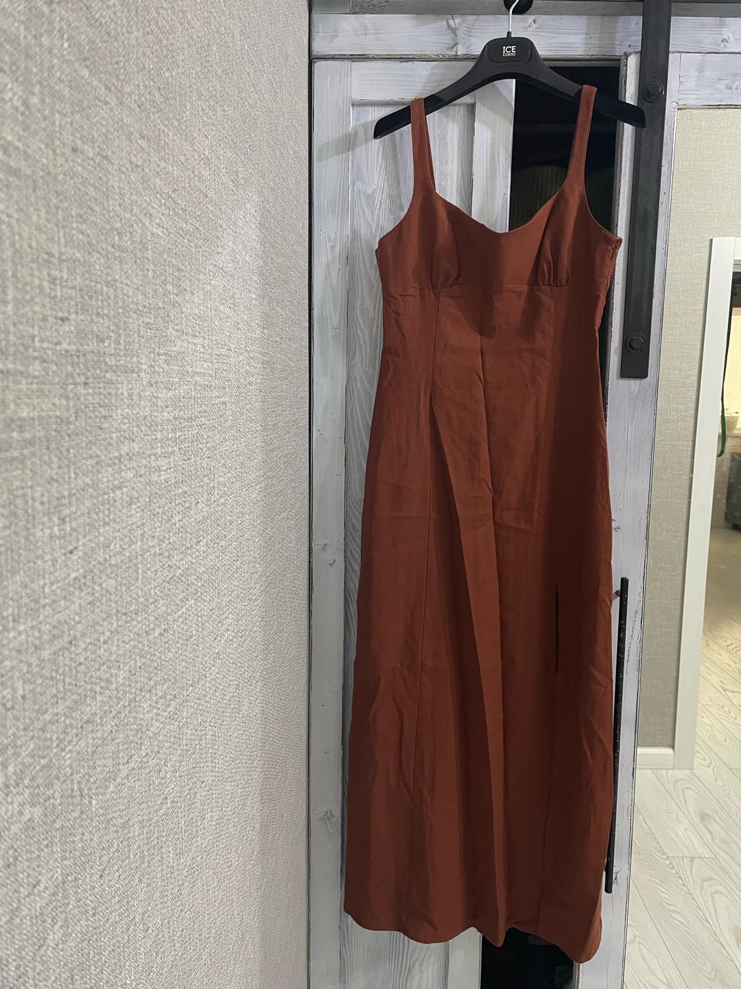 Zara Платье льняное Zara — фото 2