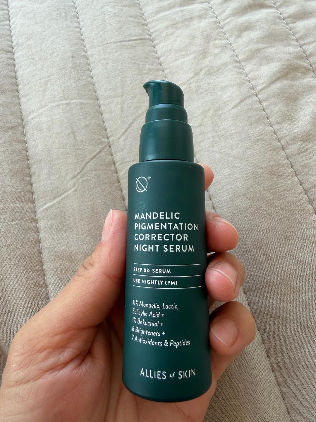 Allies of Skin Allies of Skin Mandelic Pigmentation Corrector Night Serum сыворотка от пигмента — фото 2