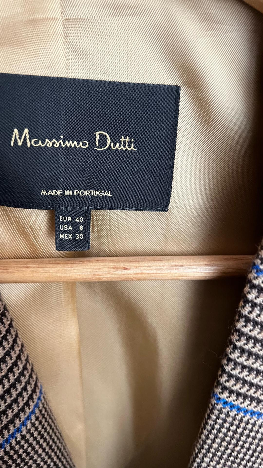 Massimo Dutti Пиджак из 100% шерсти — фото 2