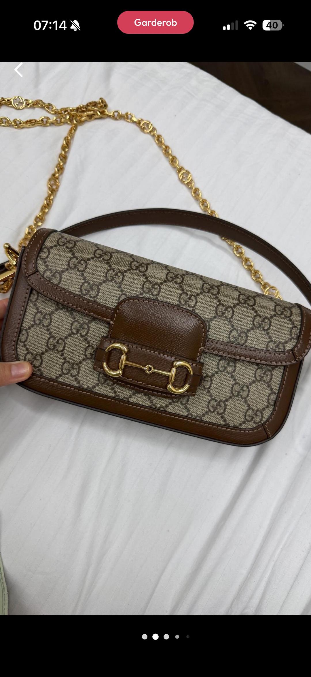 Gucci Сумка Gucci люкс 1:1 с коробкой с пыльником в чехле — фото 2