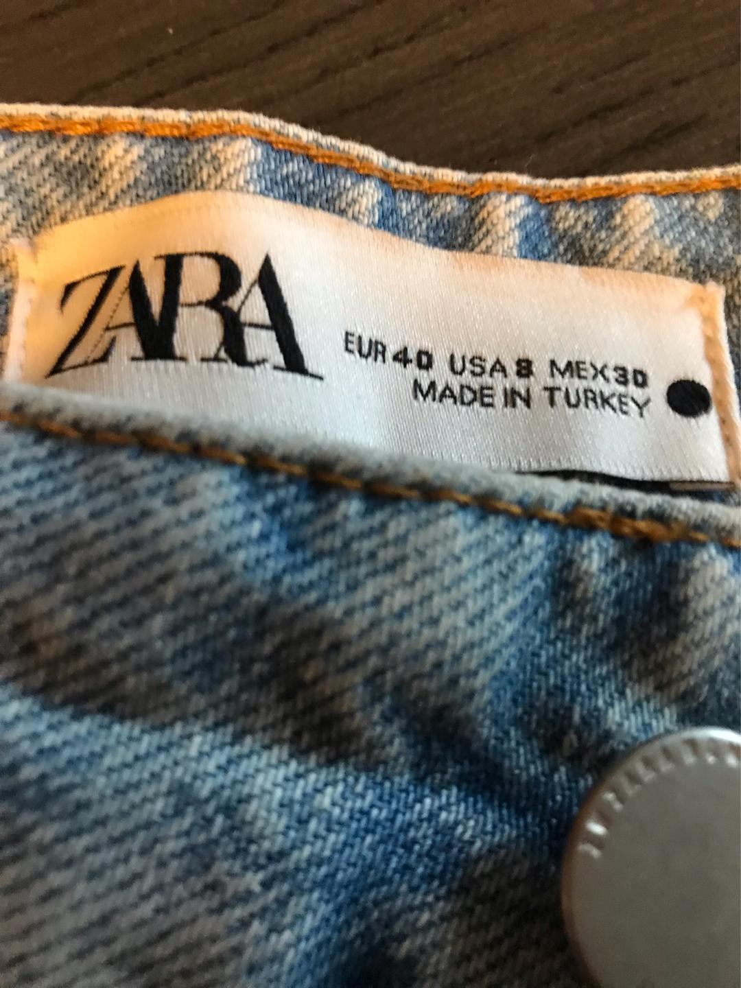 Zara джинсовые шорты карго ZARA, бермуды — фото 2