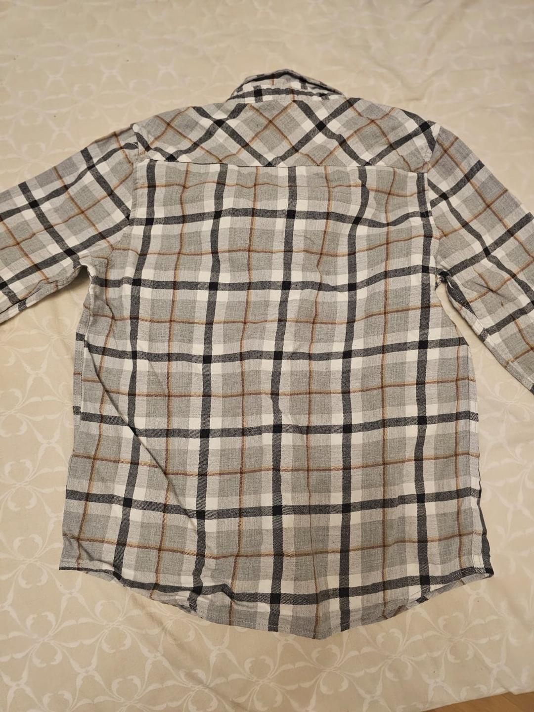 Zara Kids Мужская рубашка в клетку Zara — фото 2