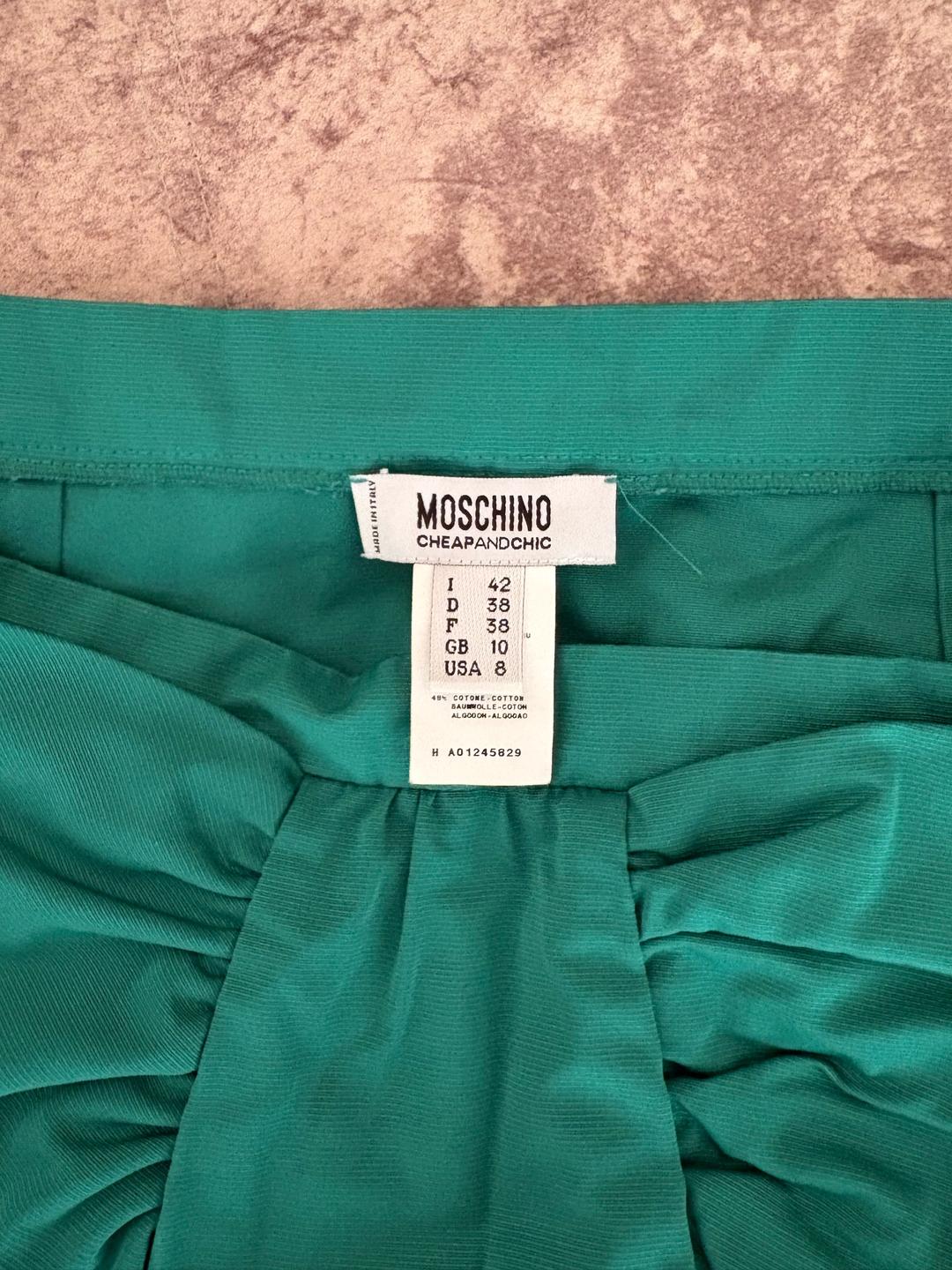 Moschino Юбка MOSCHINO зеленая — фото 2