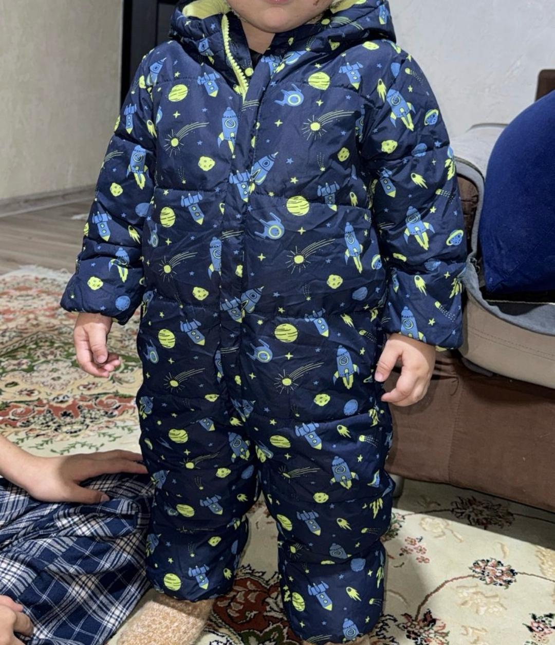 Baby Go Утепленный комбинезон для мальчика — фото 2