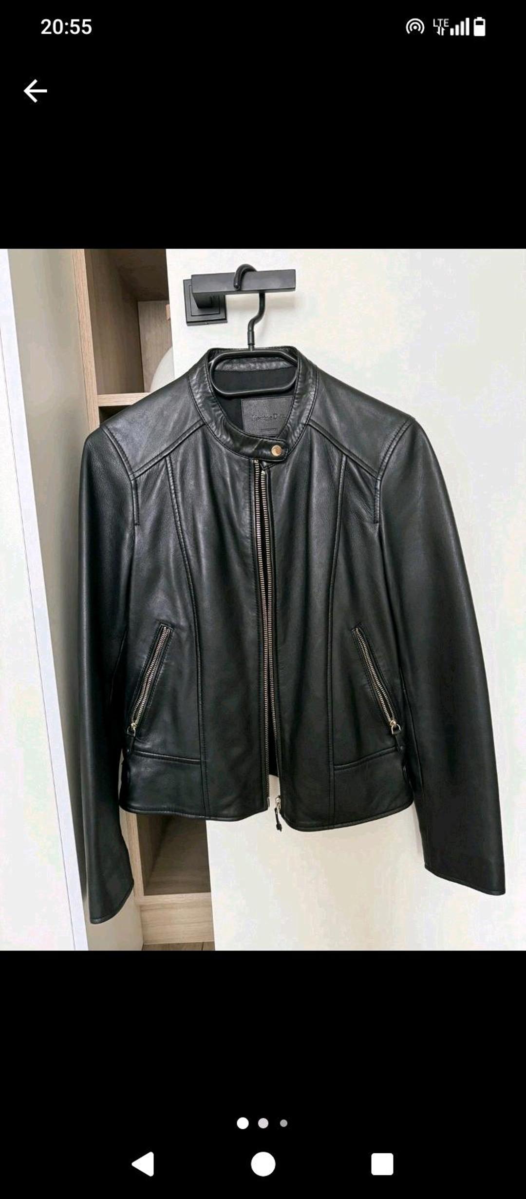 Massimo Dutti Кожаная куртка — фото 2