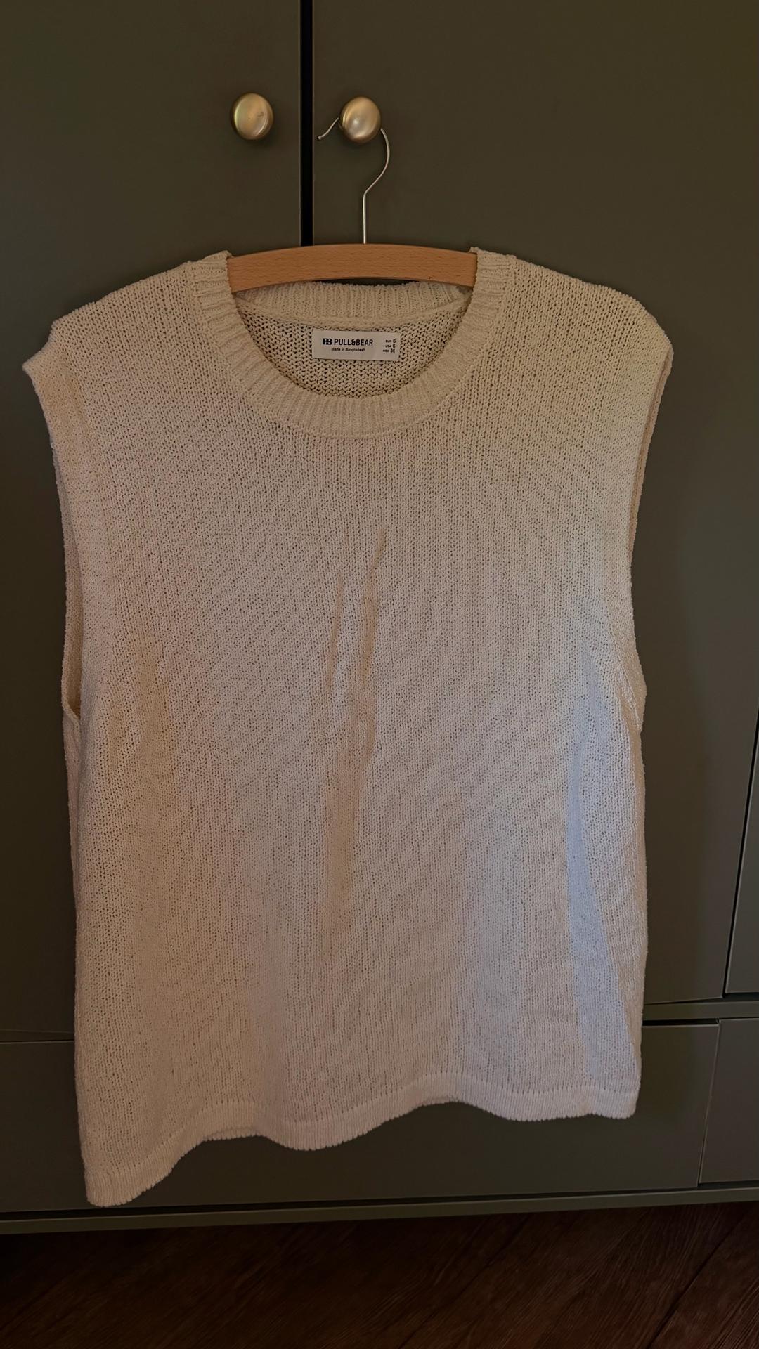 Pull & Bear Трикотажный топ PULL&BEAR — фото 2
