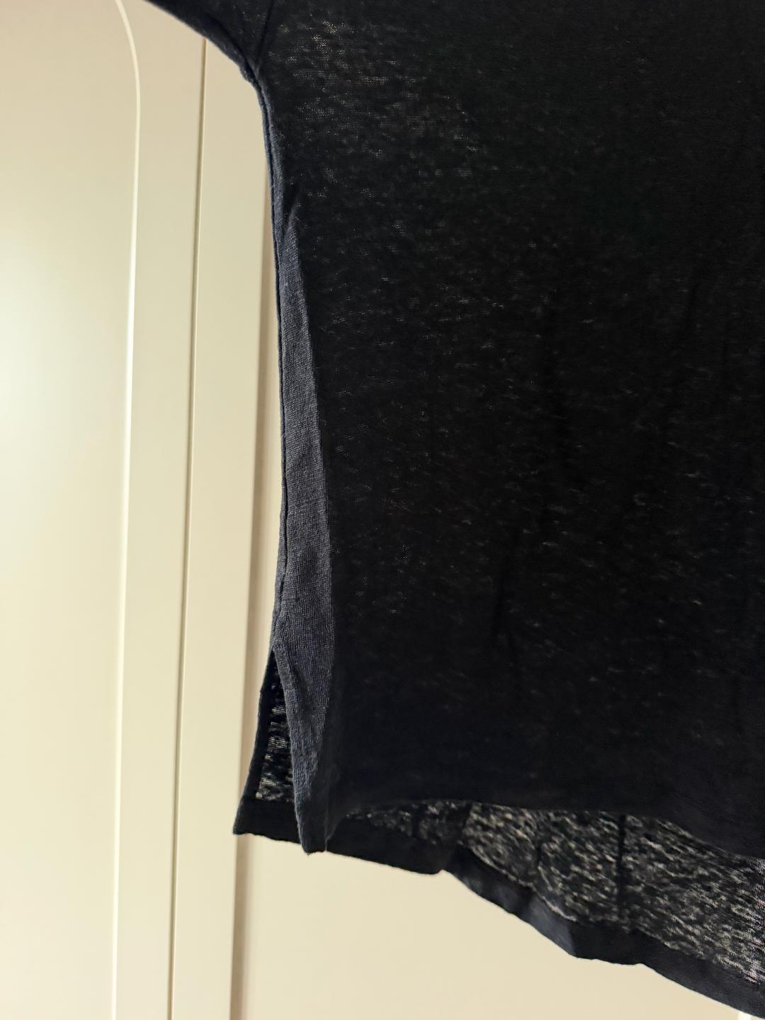 Massimo Dutti Льняная футболка — фото 2