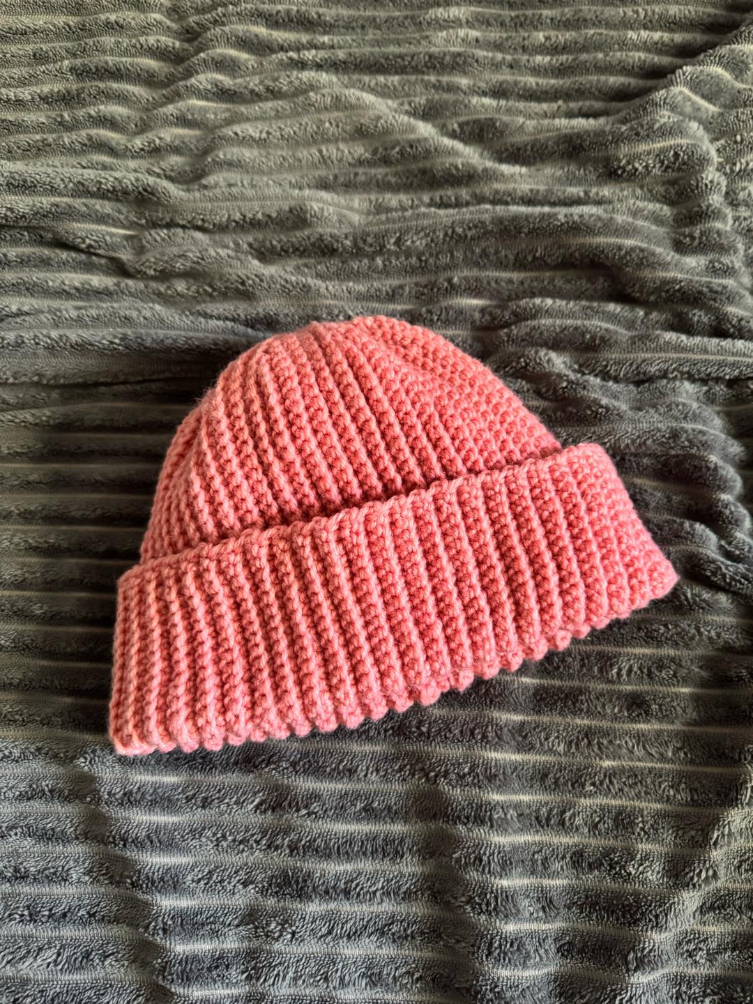 Handmade (ручная работа) Вязаная шапка бини — фото 2