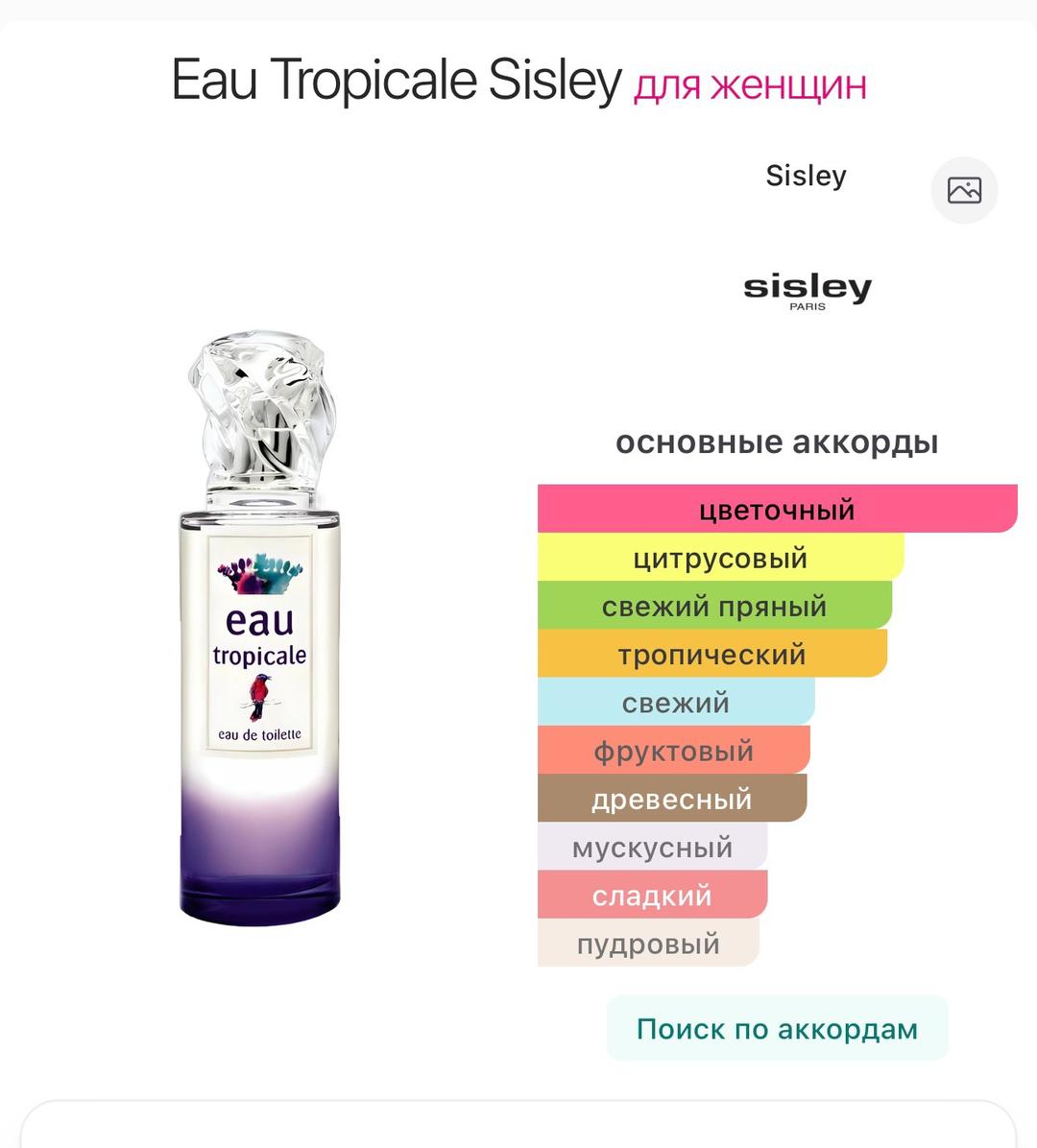Sisley Туалетная вода Sisley - Eau Tropicale — фото 2