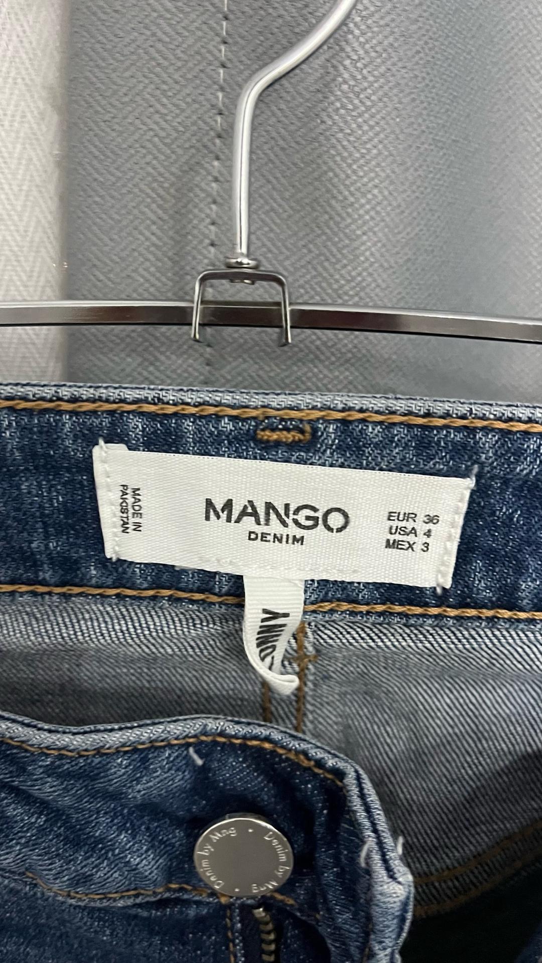 Mango Синие джинсы Mango — фото 2