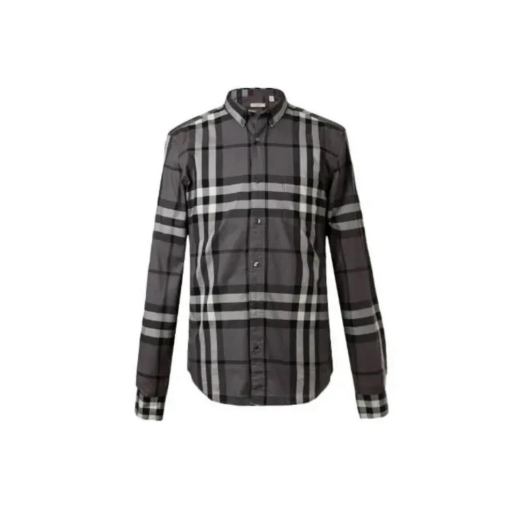 Burberry Мужская рубашка Burberry в клетку — фото 2