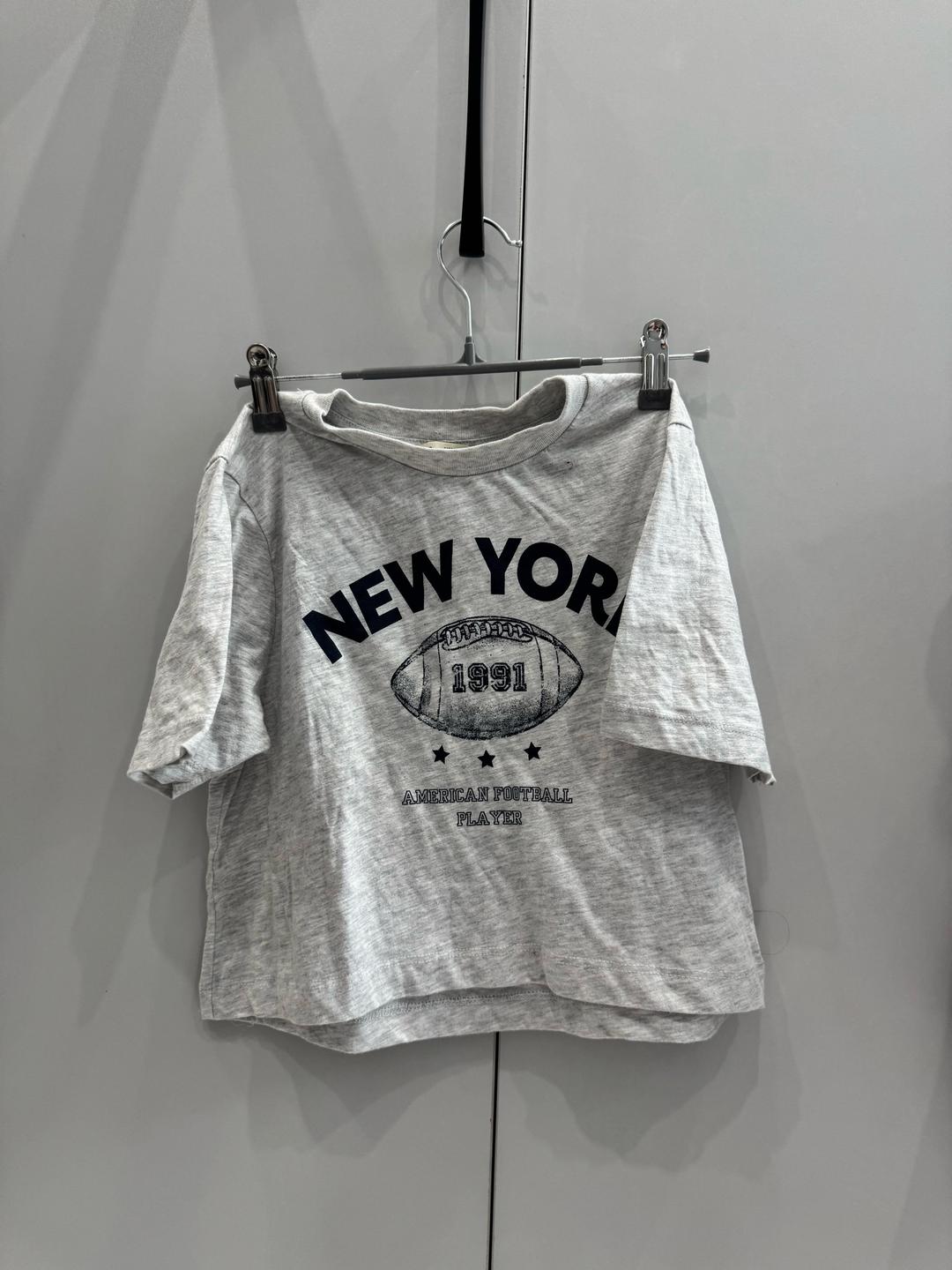 Pull & Bear Серая Футболка Pull and Bear — фото 2