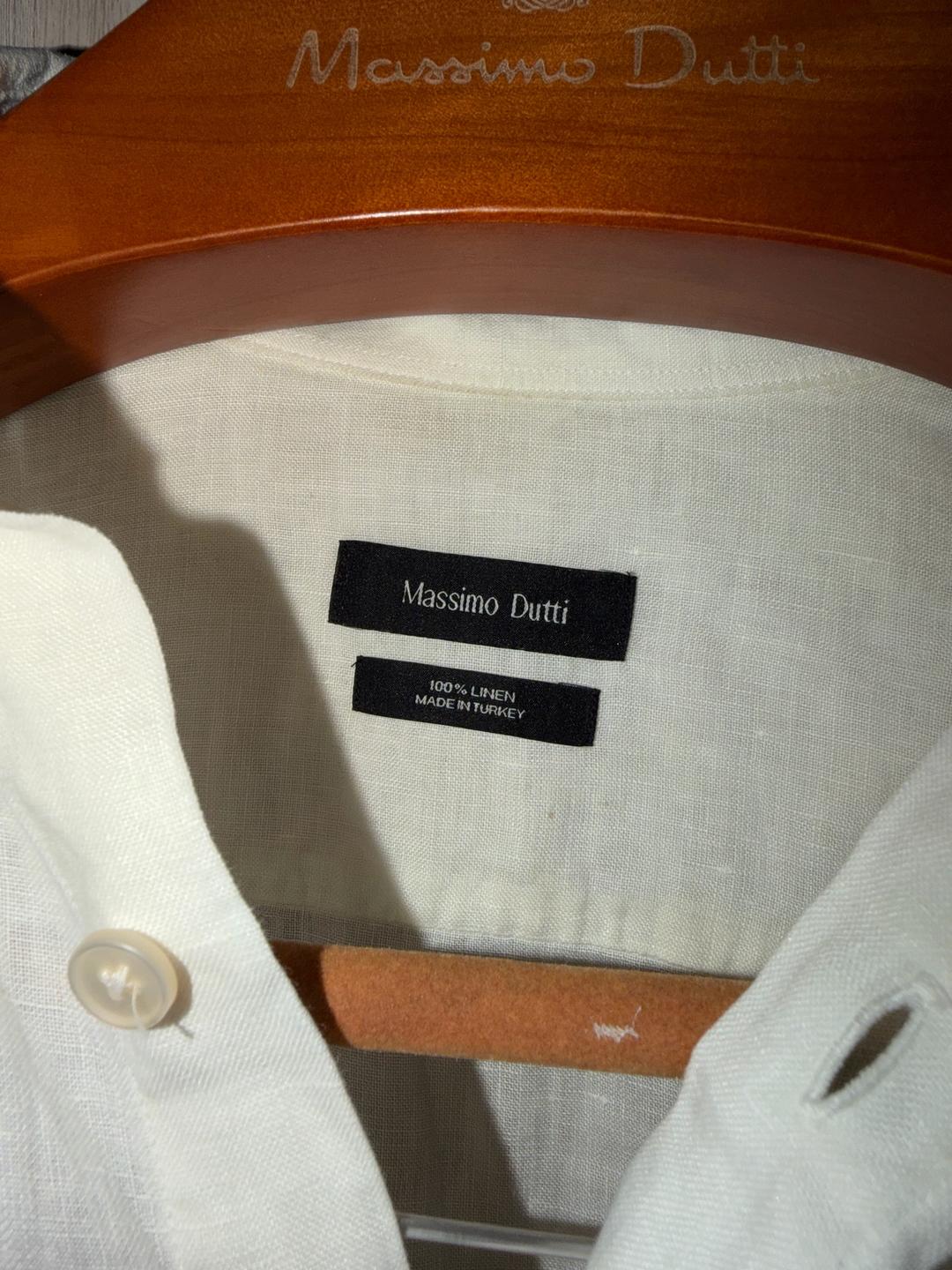 Massimo Dutti Рубашка Massimo Dutti 100% Лен — фото 2