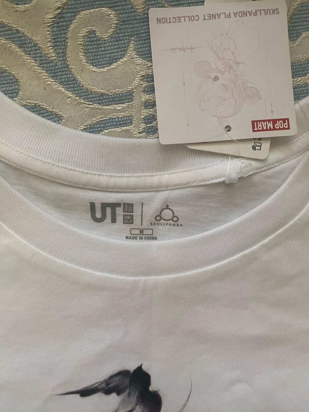 Uniqlo Белая футболка Uniqlo — фото 2