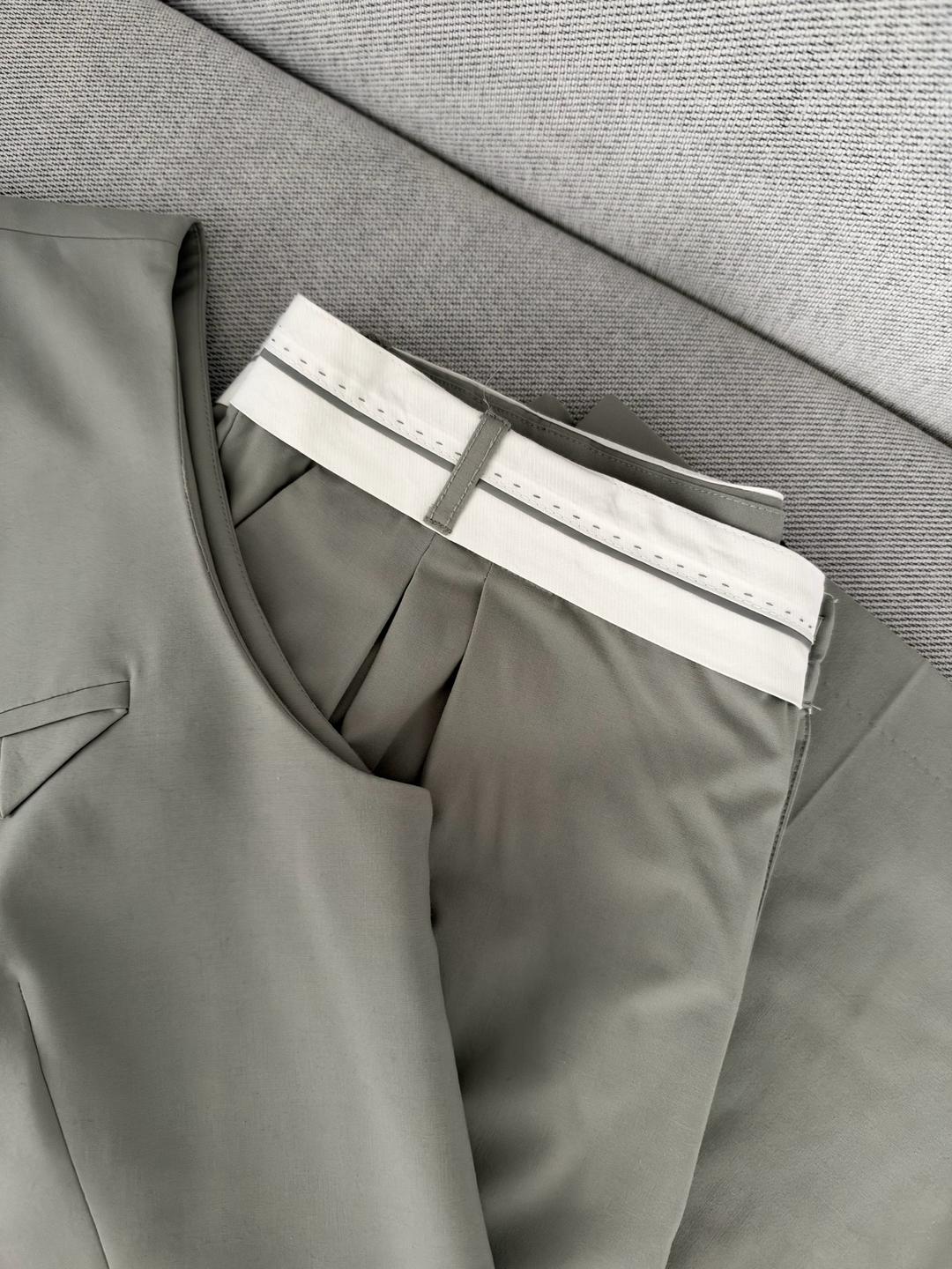 Zara Костюм ZARA из жилета и брюк — фото 2