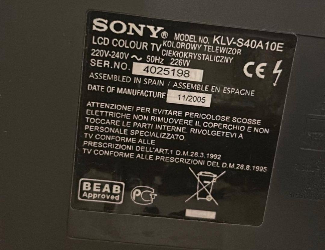 Sony Sony телевизор — фото 2