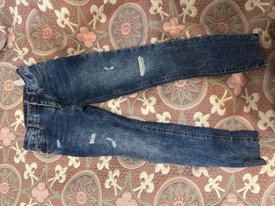 Zara Детские джинсы скинни — фото 2
