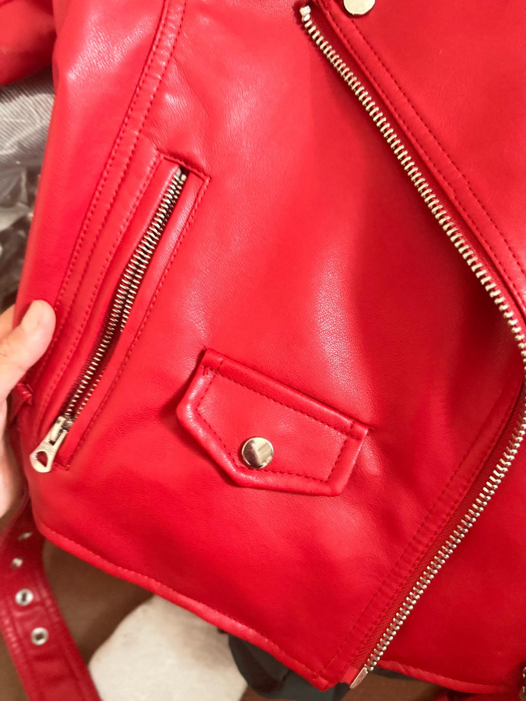 Pull & Bear Кожаная куртка pull&bear — фото 2