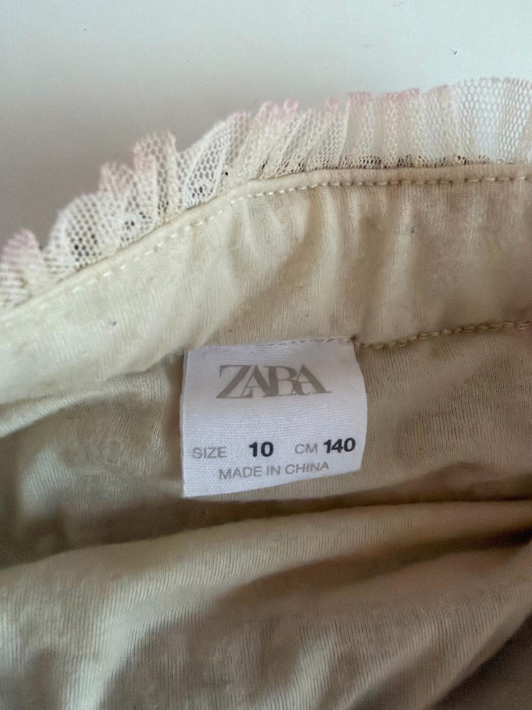 Zara Юбка Zara пайетки 140 см на девочку — фото 2