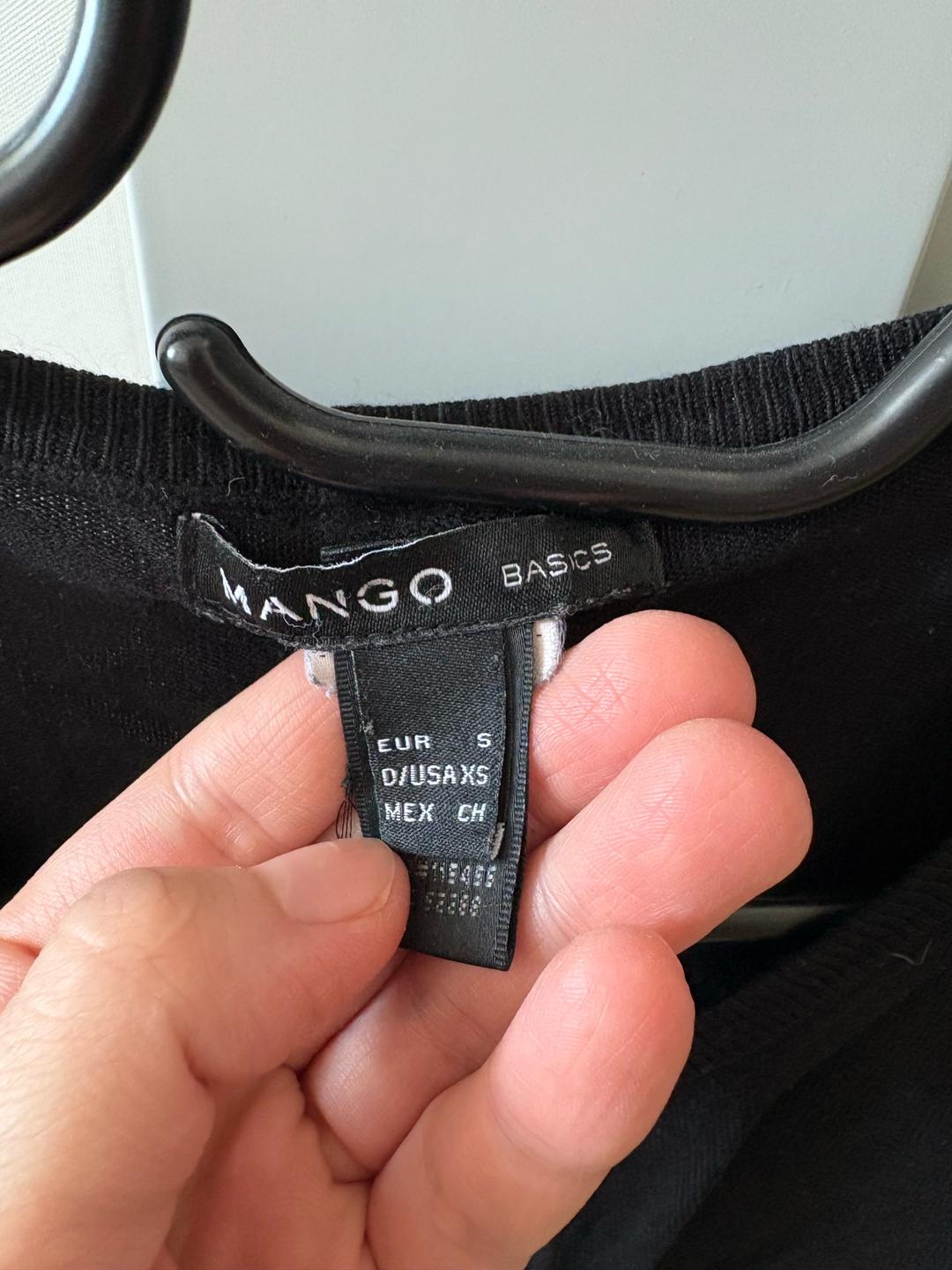 Mango Черная кофта — фото 2