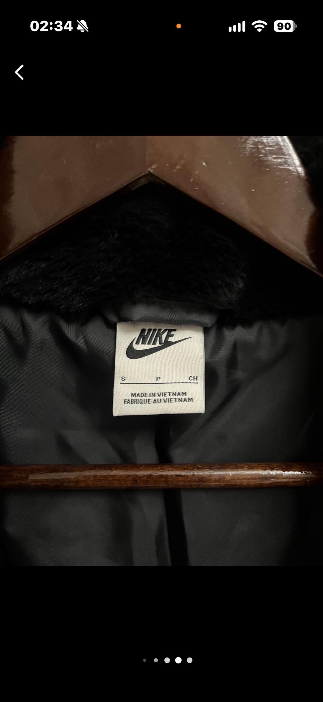 Nike Куртка Nike из искусственного меха — фото 2