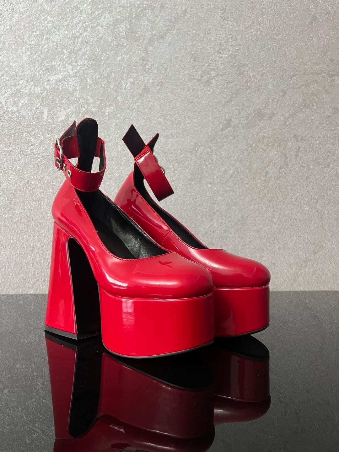 Lamoda Туфли на высоком каблуке с платформой👠 — фото 2