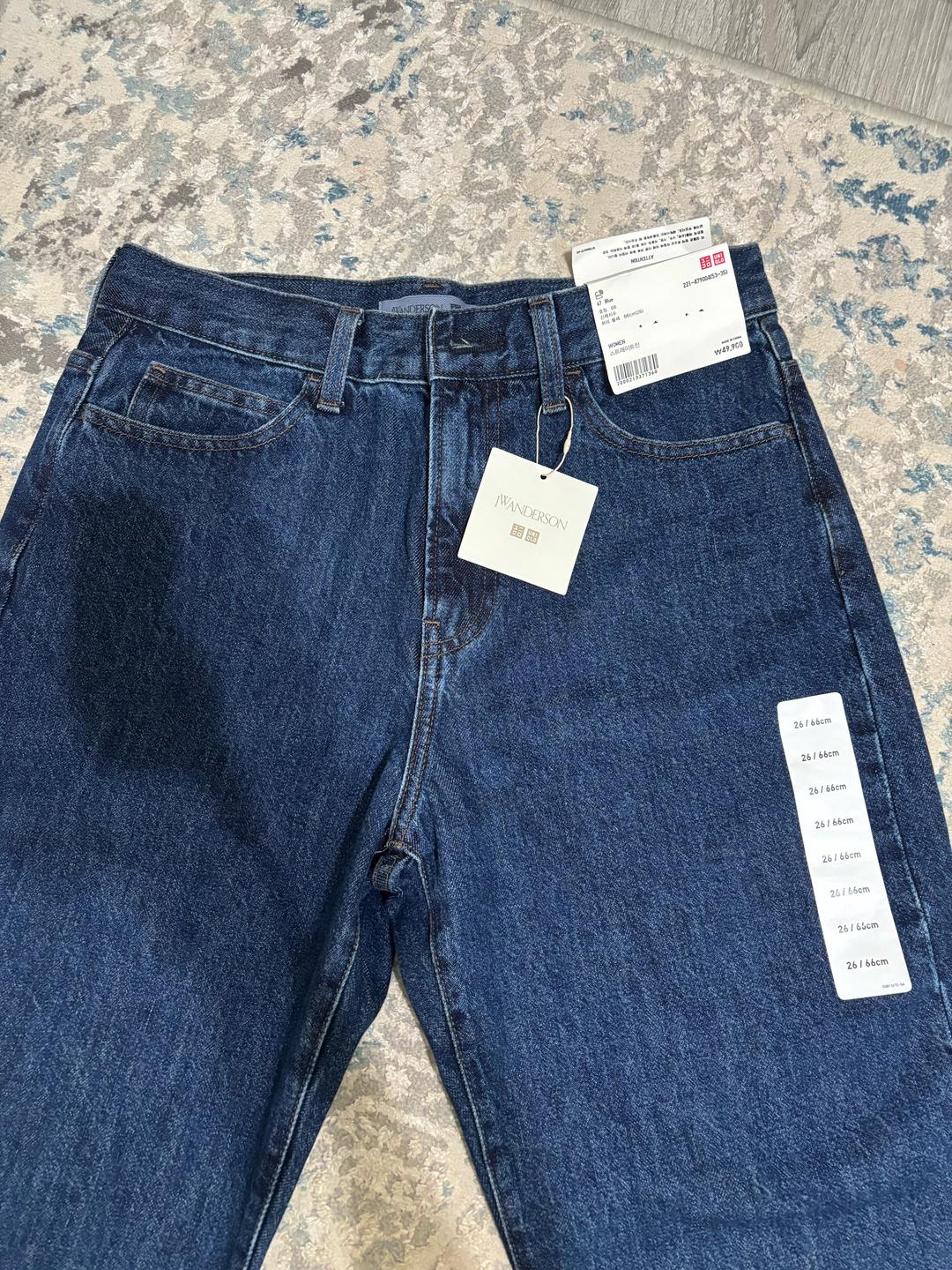JW ANDERSON Оригинальные Джинсы UNIQLO x JW Anderson из Южной Кореи — фото 2