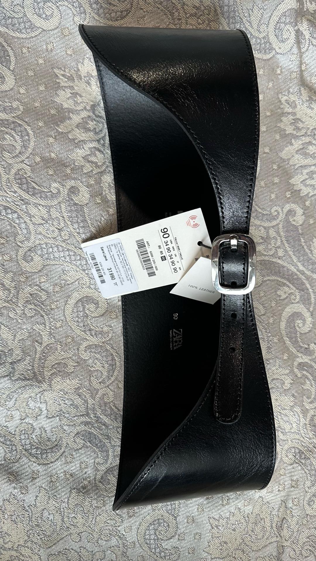 Zara Ремень корсет из 100% кожи Zara новый! — фото 2